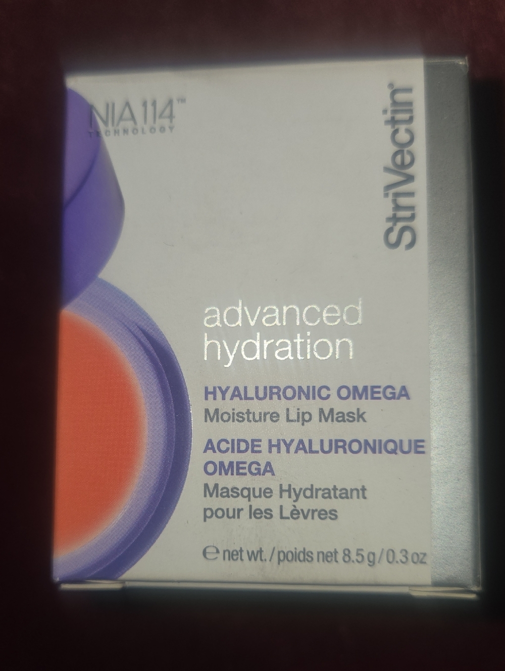 StriVectin Hyaluronic Omega Moisture Lip Mask - Purple & Orange